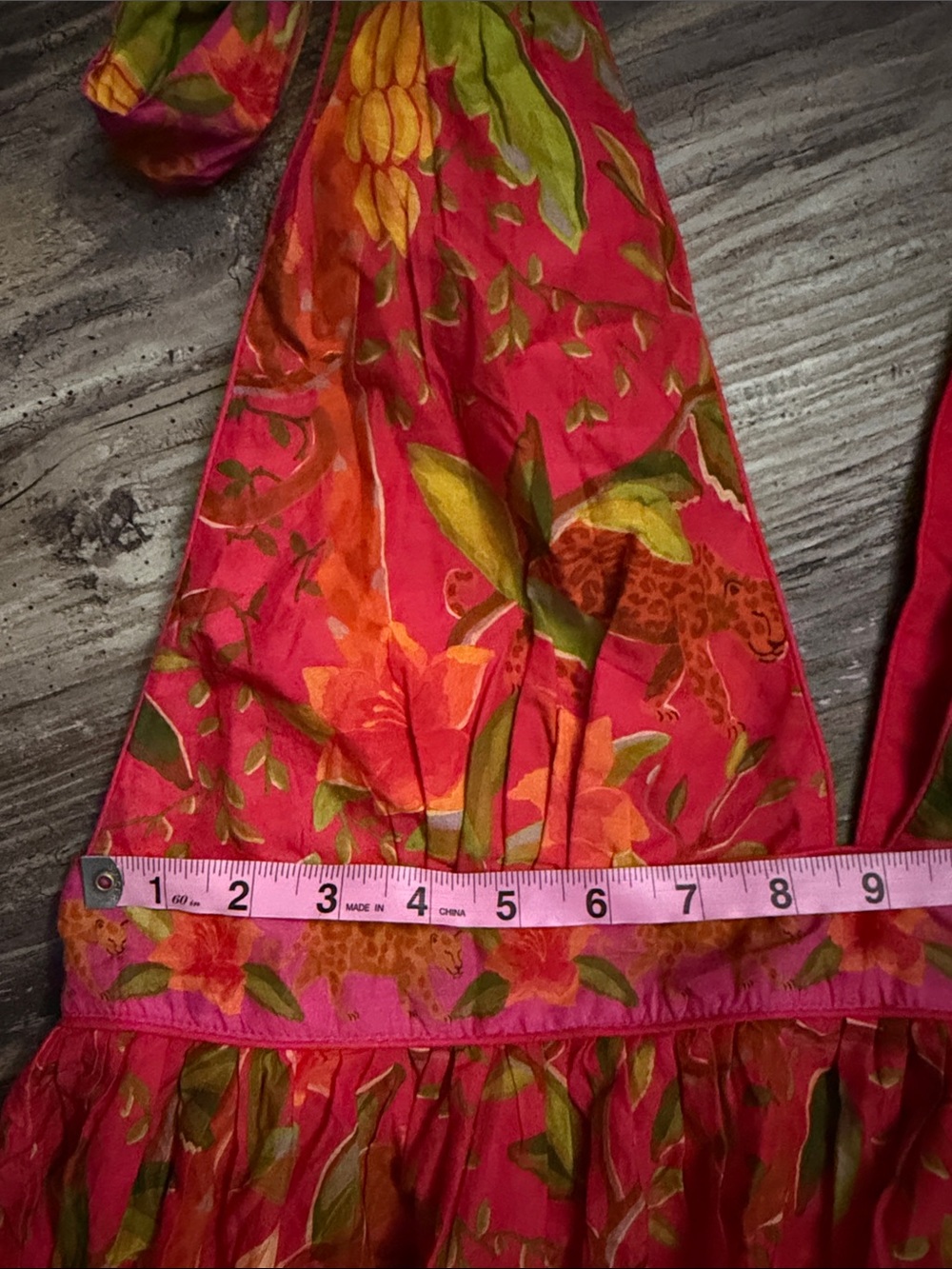 Farm Rio Solar Forest Maxi Dress Size XL - Picture 13 of 13